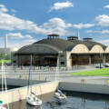 Hangars for seaplanes were renovated using new technology